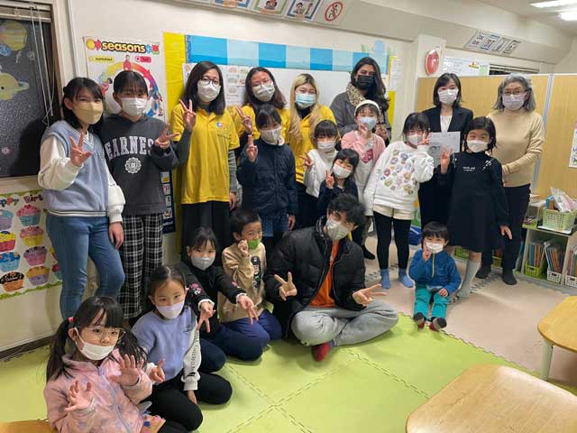 小島よしおの発見！
しながわLOVEな外国人