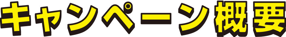 キャンペン概要