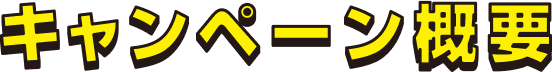 キャンペン概要